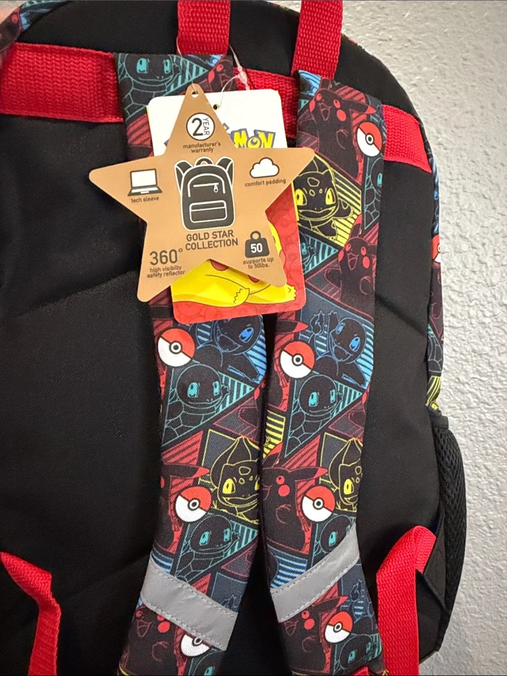 Pokémon Kids Backpack with Water Bottle, Lunch box